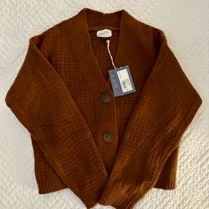 Universal Threads Cashmere-Like Cardigan Brown sz S